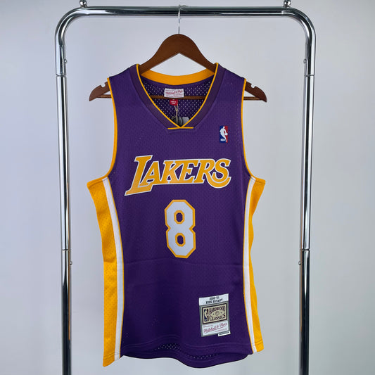 Los Angeles Lakers 2000-01 Kobe Bryant Purple Mitchell & Ness Hardwood Classics Swingman Jersey