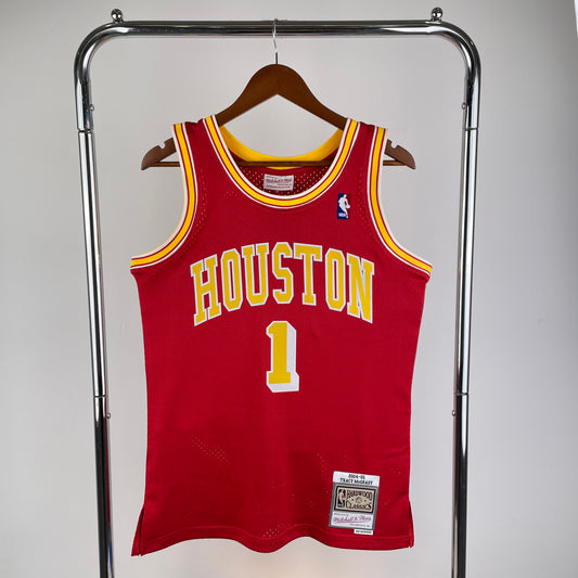 Houston Rockets 2004-05 Tracy McGrady Red Mitchel & Ness Hardwood Classics Swingman Jersey