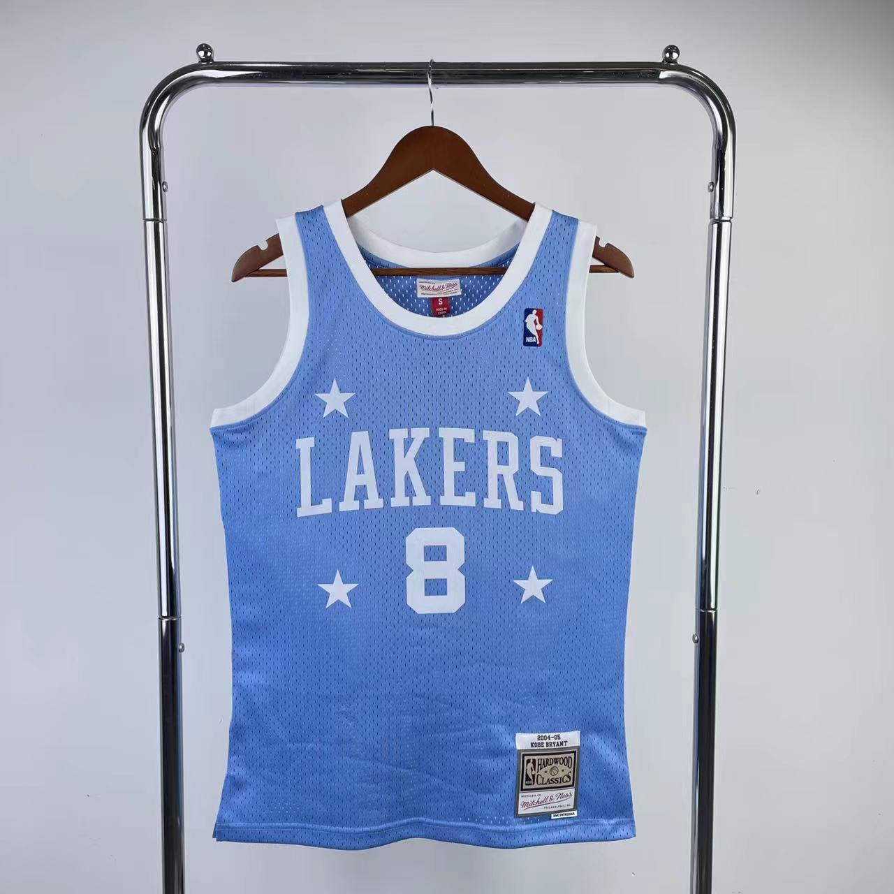 Los Angeles Lakers 2004-05 Kobe Bryant Blue Mitchell & Ness Hardwood Classics Swingman Jersey