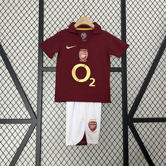 Arsenal Kids 2005-06 Home Jersey