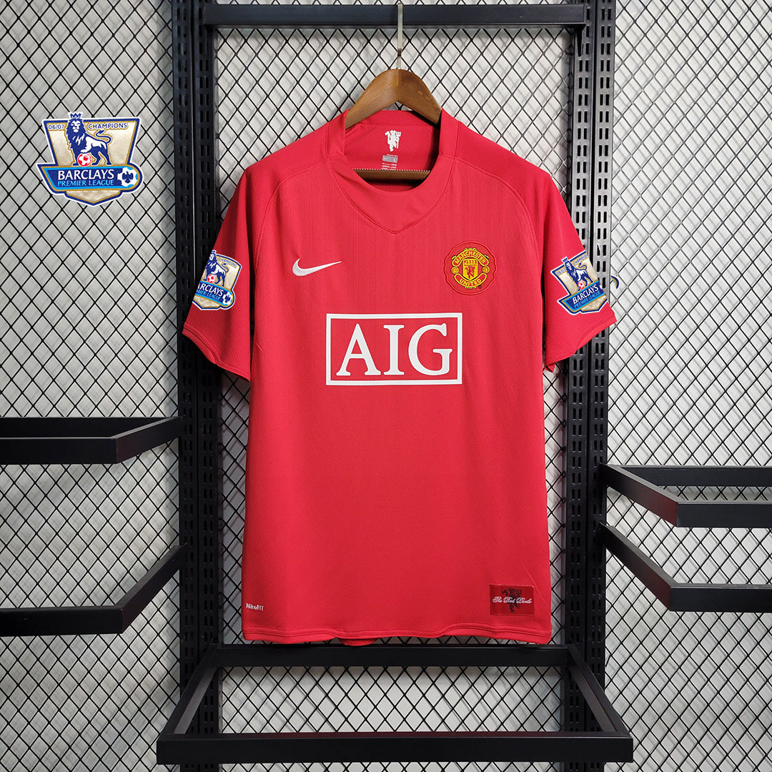 Manchester United 2007-2008 Home Jersey