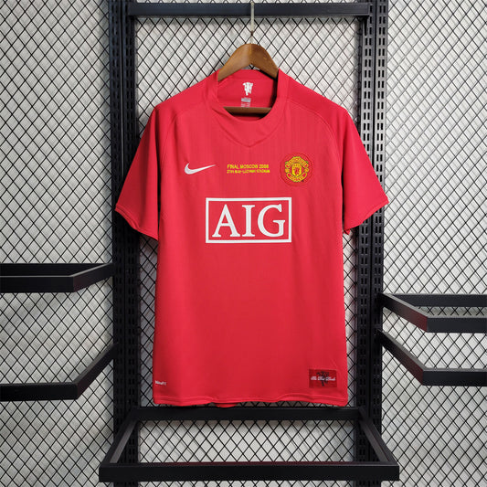 Manchester United 2007-2008 UCL Final Jersey