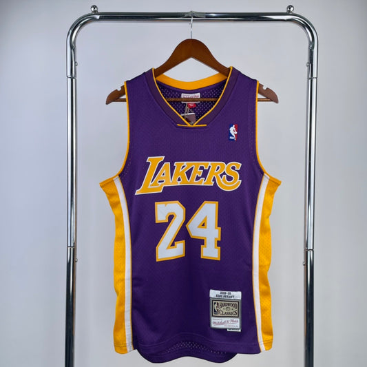 Los Angeles Lakers 2008-09 Kobe Bryant Purple Mitchell & Ness Hardwood Classics Swingman Jersey