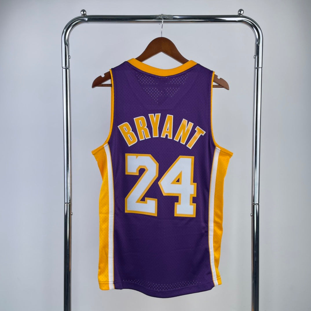 Los Angeles Lakers 2008-09 Kobe Bryant Purple Mitchell & Ness Hardwood Classics Swingman Jersey