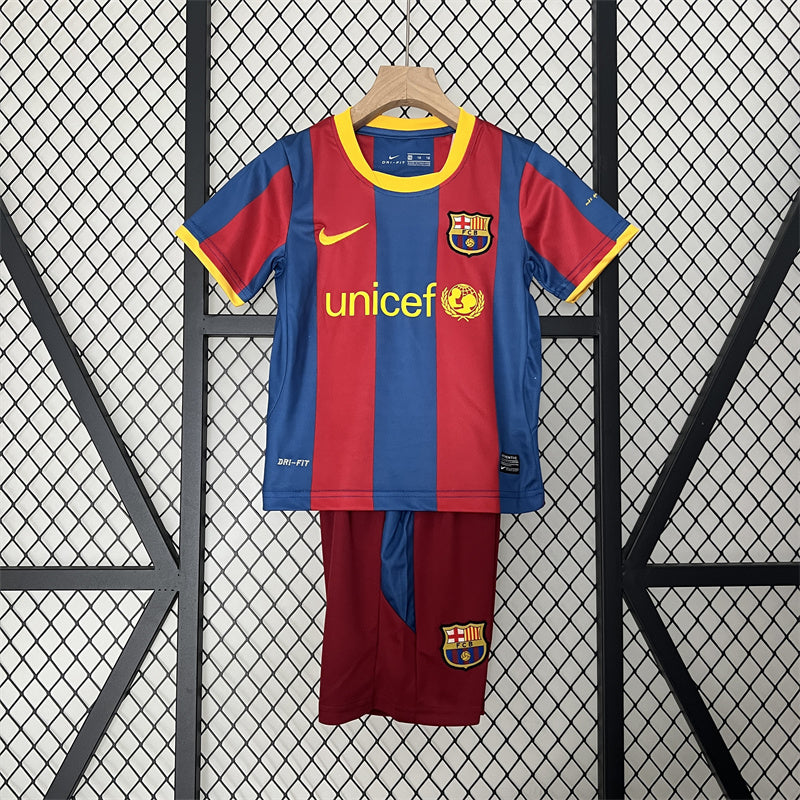 Barcelona Kids 2010-11 Home Jersey