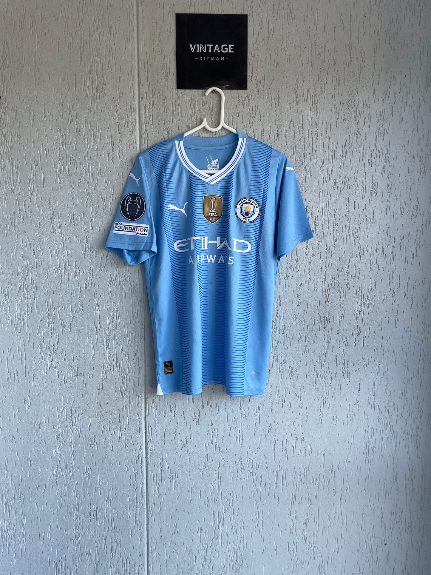 Manchester City 2023-24 Home Fan Version Jersey