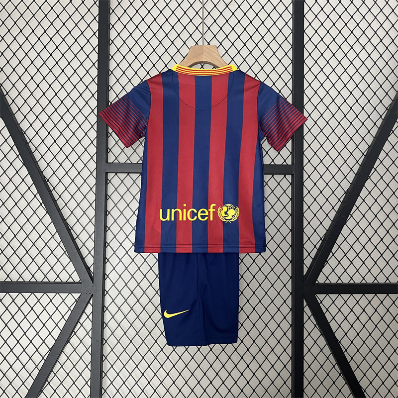 Barcelona Kids 2013-14 Home Jersey