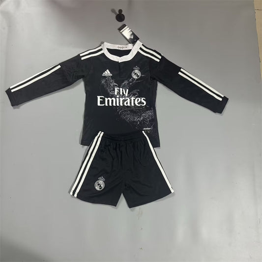 Real Madrid Kids 2014-15 Third Long Sleeve Jersey