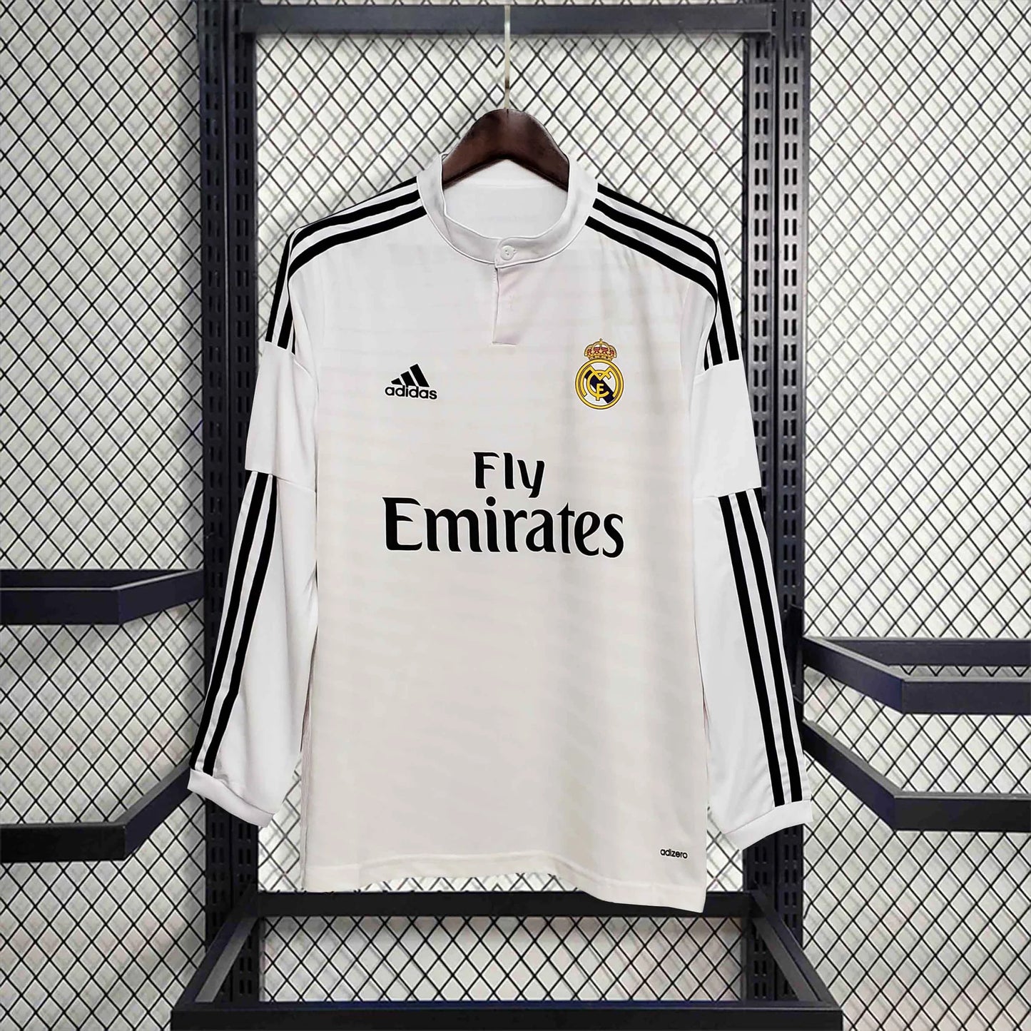 Real Madrid CF 2014-2015 Home Long Sleeve Jersey