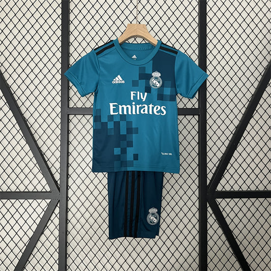 Real Madrid Kids 2017-18 Third Jersey