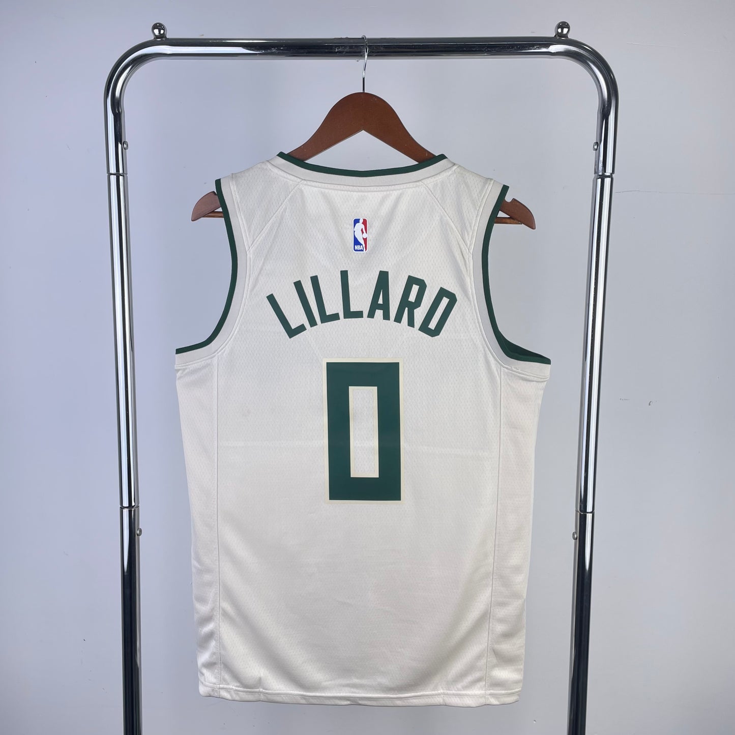 Milwaukee Bucks 2017-18 Nike Cream Swingman Jersey - City Edition