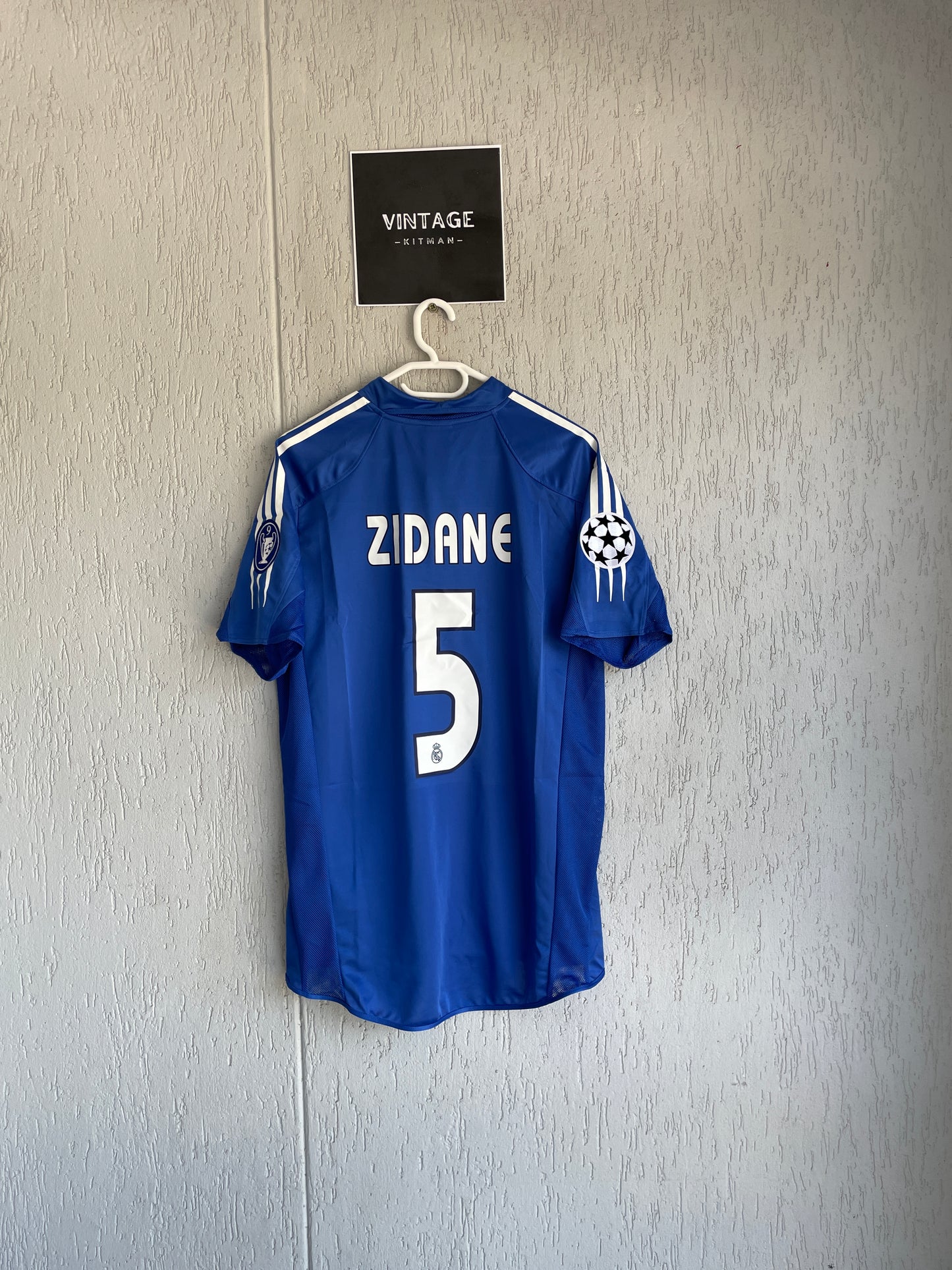 Real Madrid 2004-05 Third Jersey #5 ZIDANE (L)