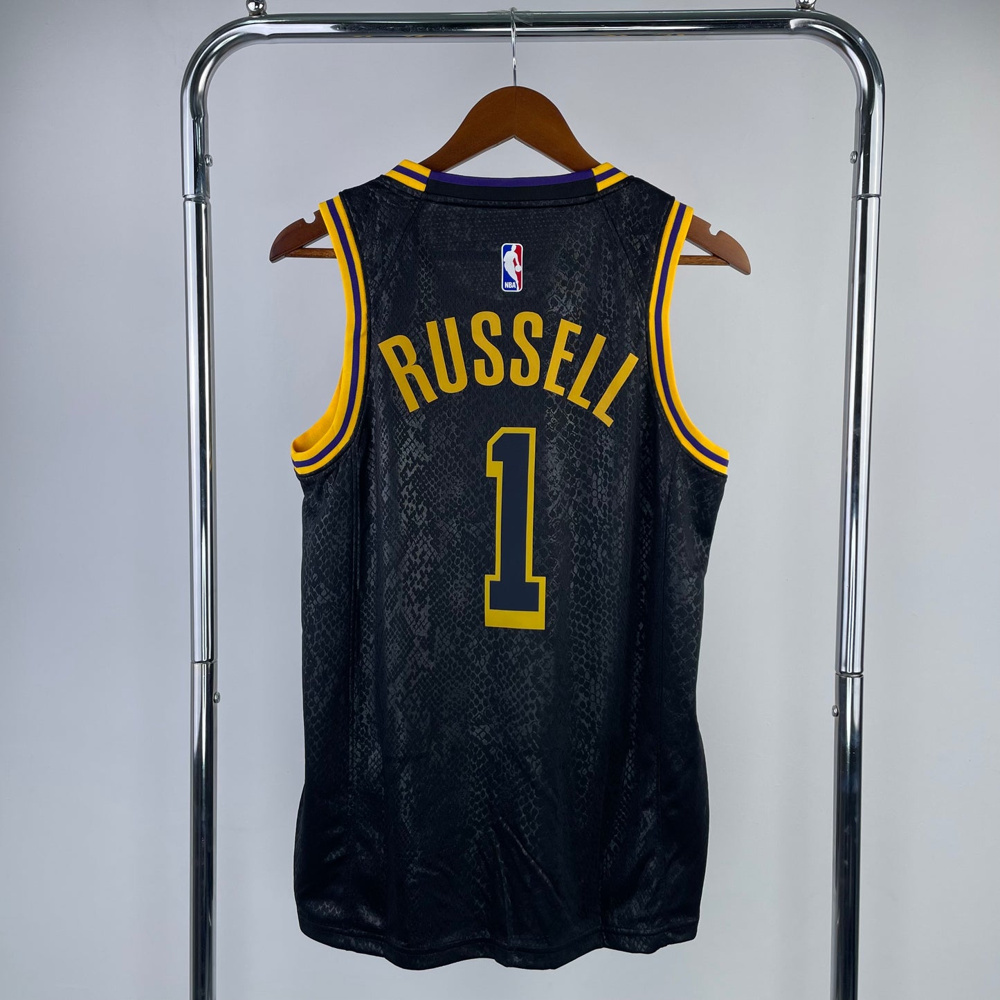 Los Angeles Lakers 2018-19 Nike Black Swingman Jersey - Black Mamba Edition