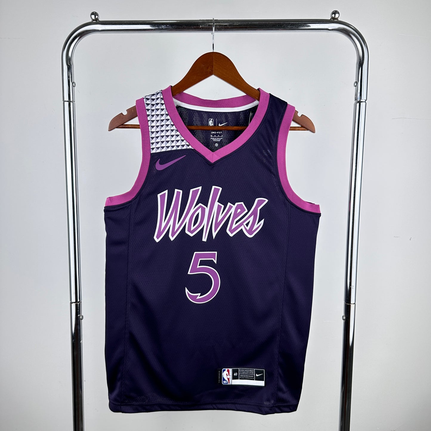 Minnesota Timberwolves 2018-19 Purple Nike Swingman Jersey - City Edition