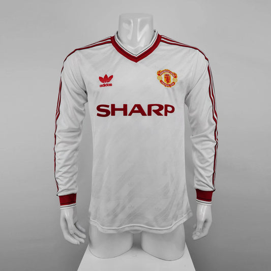 Manchester United 1986-1988 Away Long Sleeve Jersey