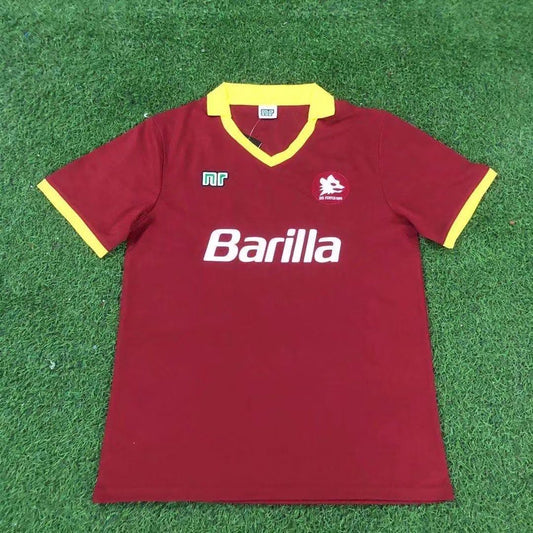 AS Roma 1987-1990 Home Jersey