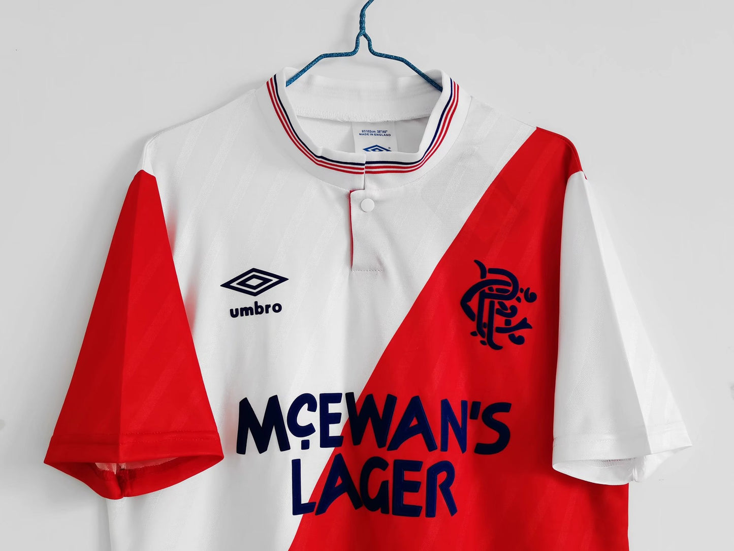 Rangers FC 1987-1990 Away Jersey