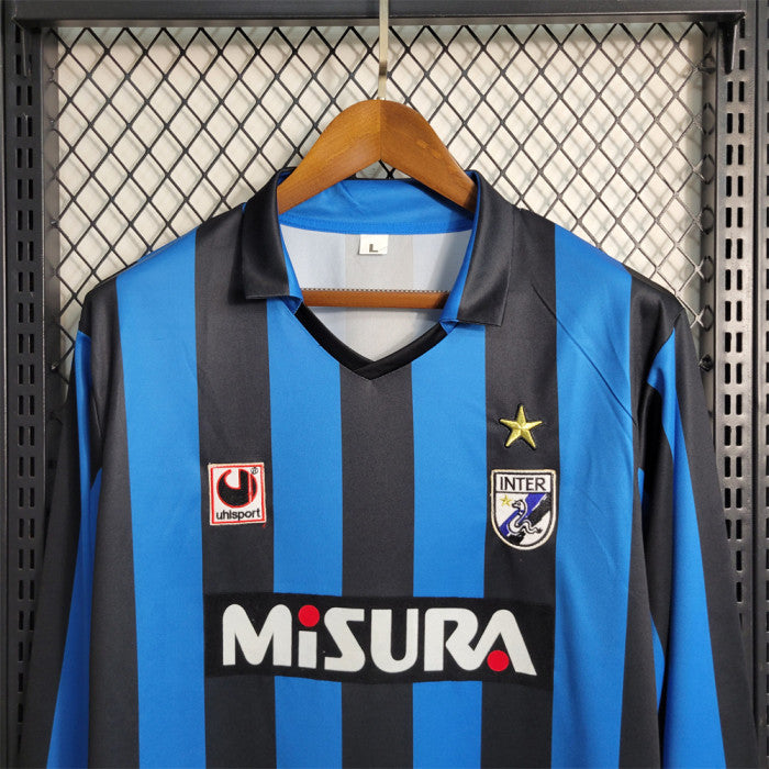 Inter Milan 1988 Home Long Sleeve Jersey