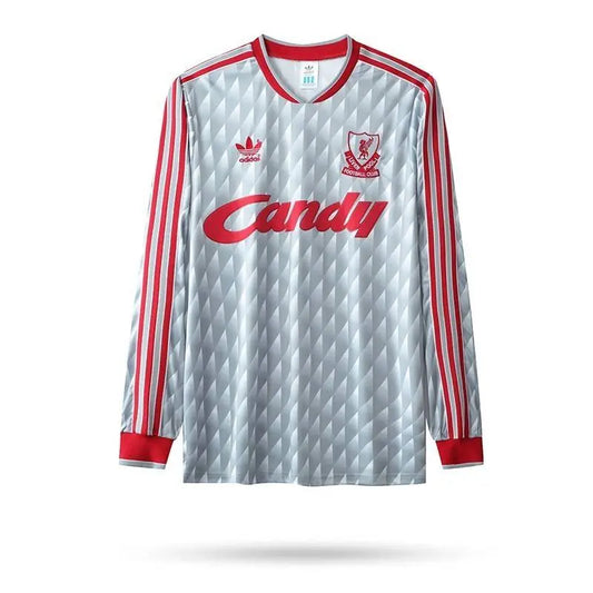 Liverpool 1989-91 Away Long Sleeve Jersey