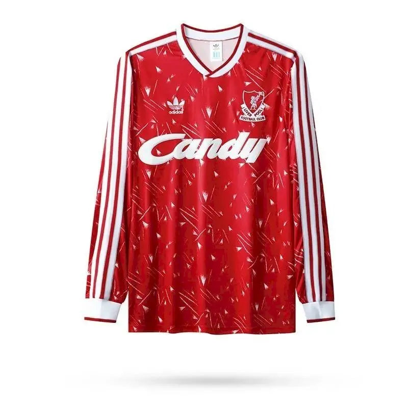 Liverpool 1989-91 Home Long Sleeve Jersey