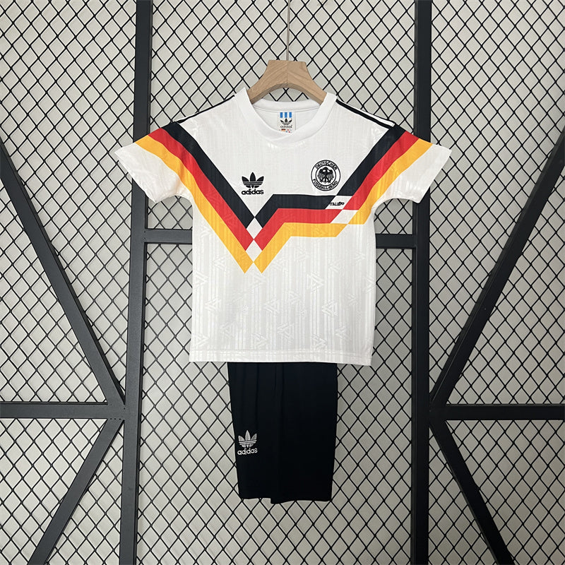 Germany Kids 1990 Home Jersey