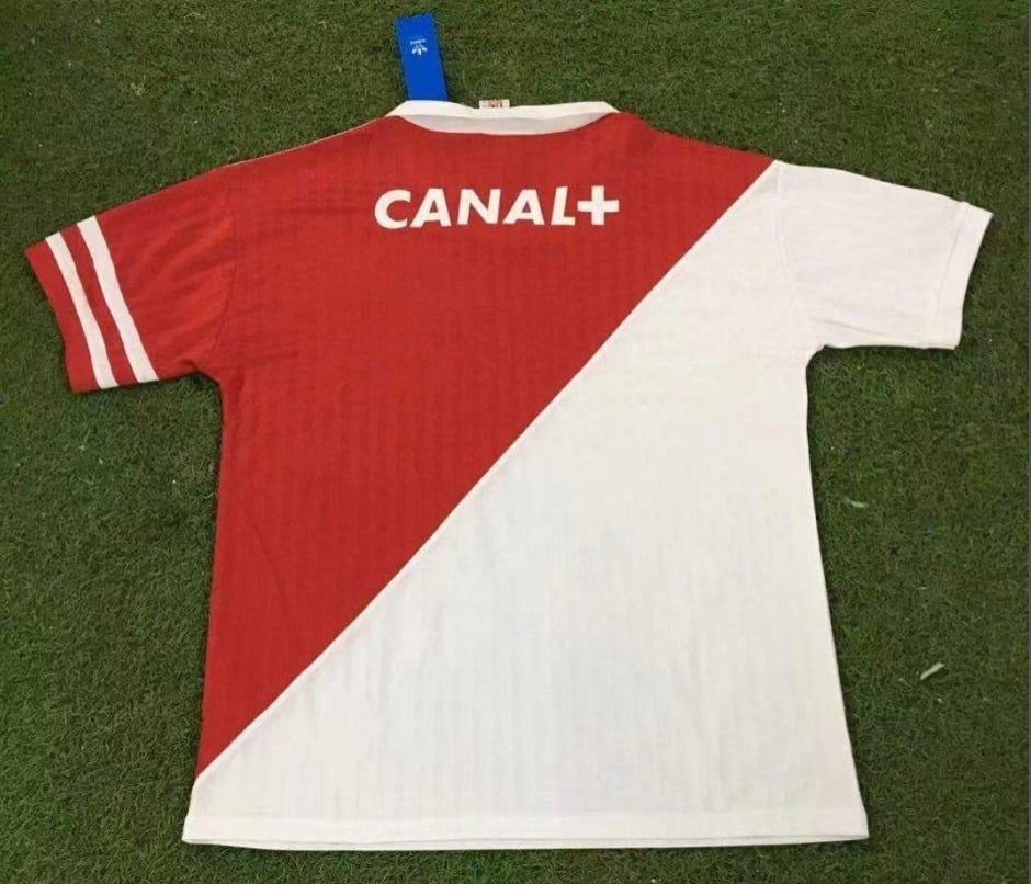 AS Monaco 1990-1991 Home Jersey