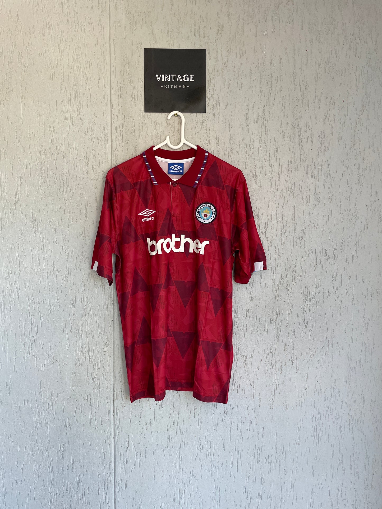 Manchester City 1990-92 Away Jersey