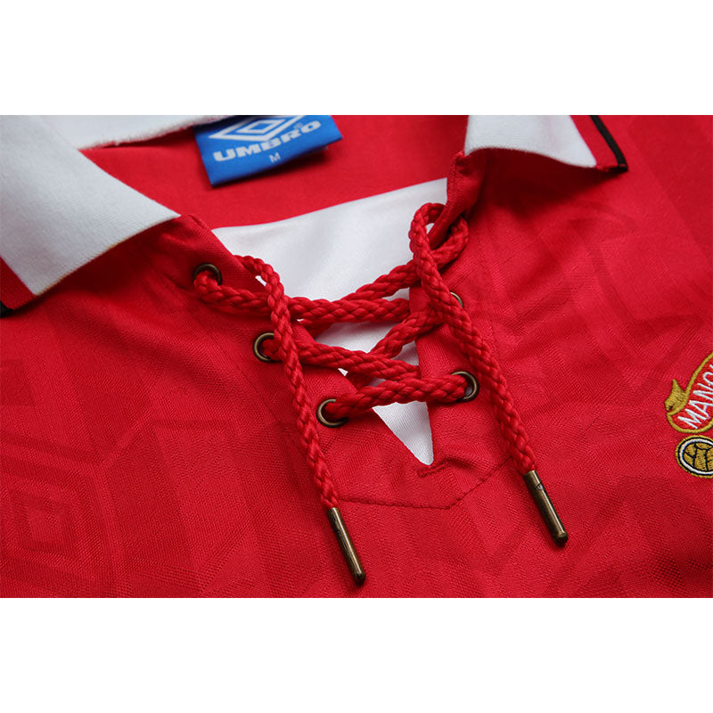 Manchester United 1992-1993 Home Long Sleeve Jersey