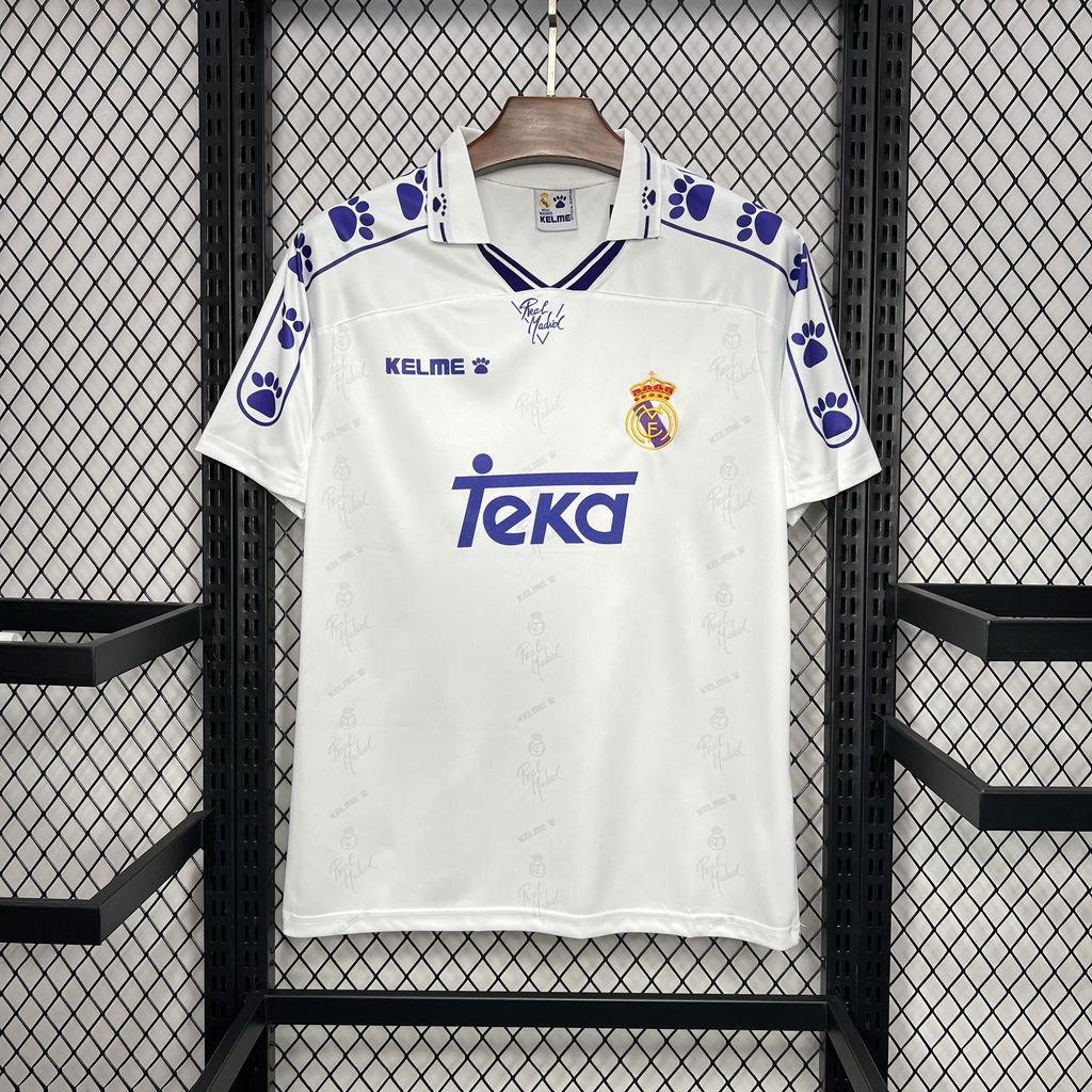 Real Madrid CF 1994-1996 Home Jersey