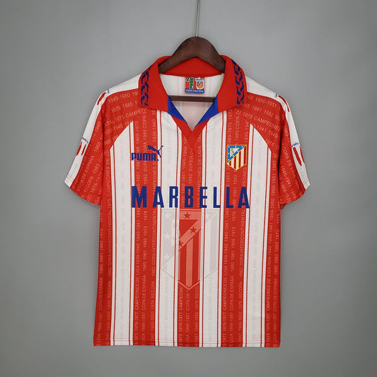 Atlético Madrid 1995-1996 Home Jersey