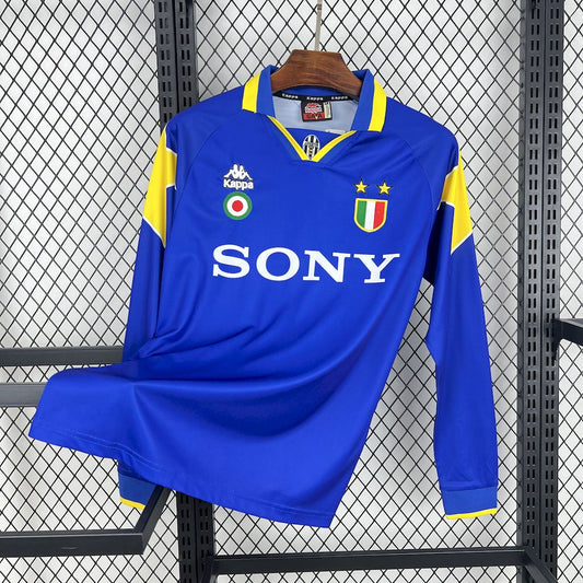 Juventus FC 1995-96 Away Long Sleeve Jersey