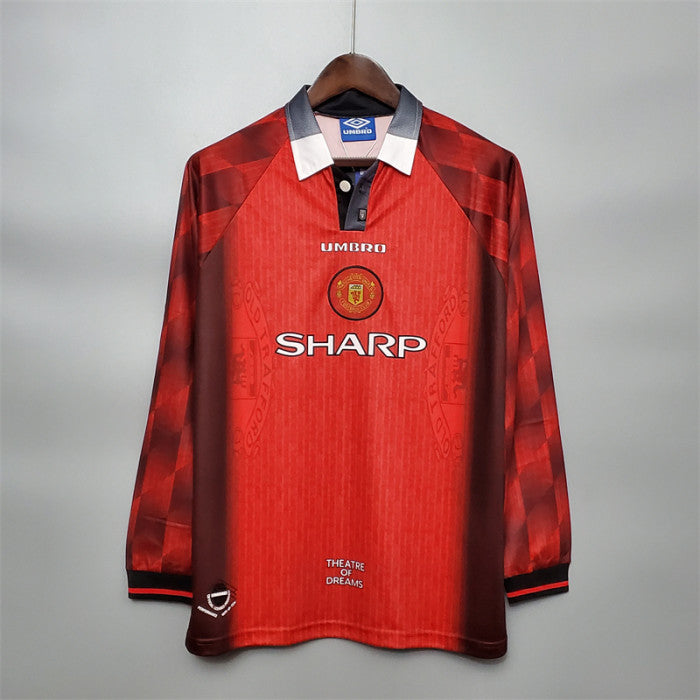 Manchester United 1995-1996 Home Long Sleeve Jersey