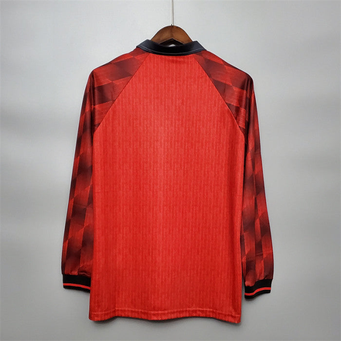 Manchester United 1995-1996 Home Long Sleeve Jersey