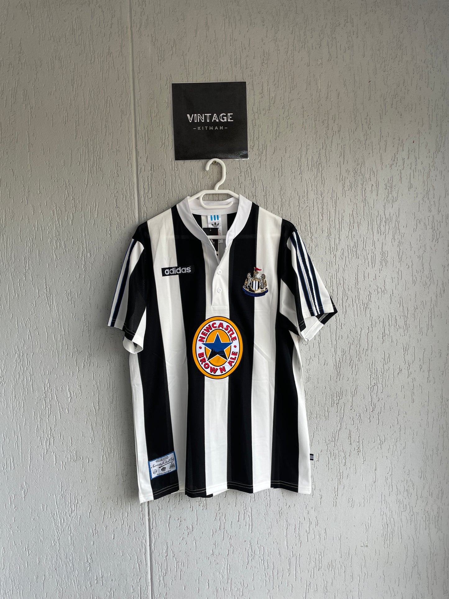 Newcastle FC 1995-1997 Home Jersey