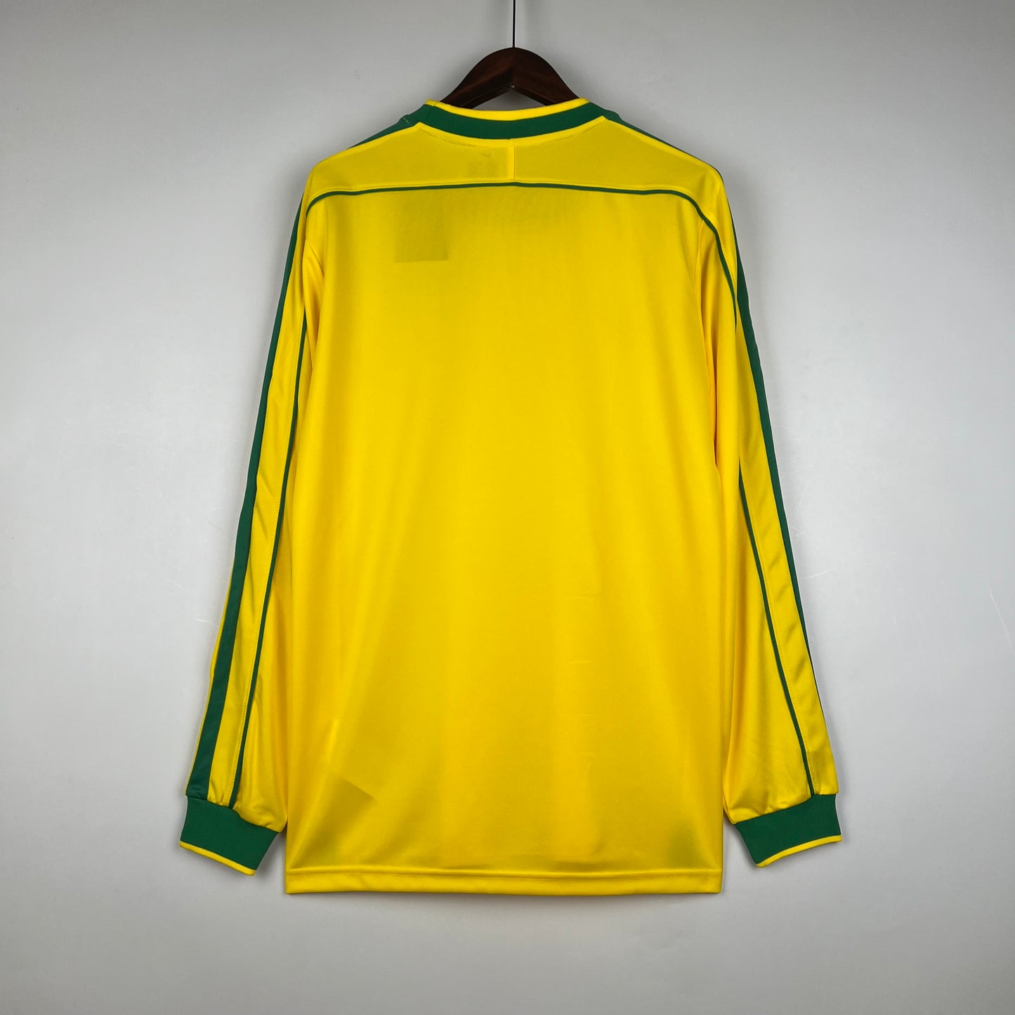 Brazil 1998 Home Long Sleeve Jersey