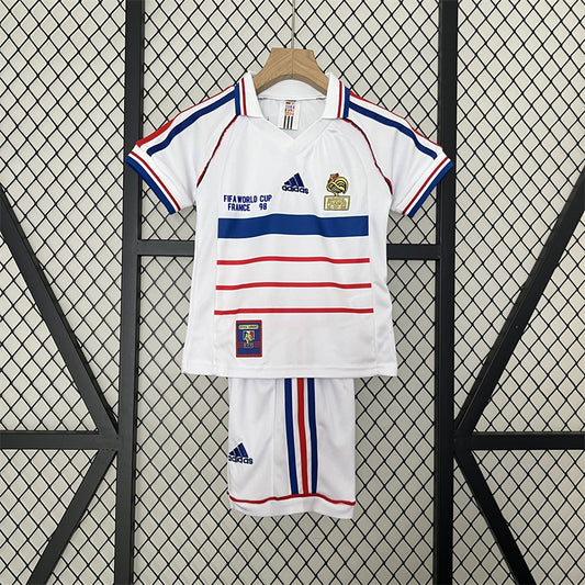 France Kids 1998 Away Jersey