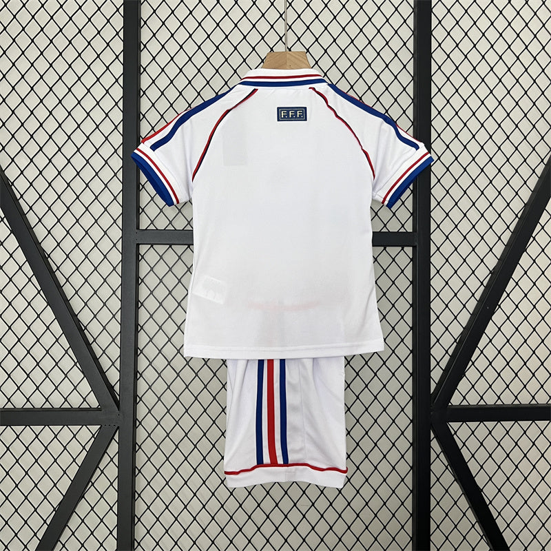 France Kids 1998 Away Jersey