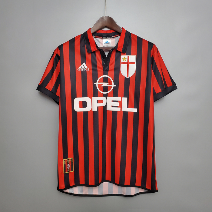 AC Milan 1999-2000 Home Jersey