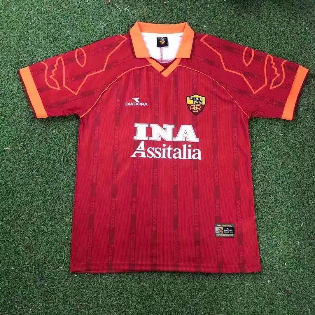 AS Roma 1999-2000 Home Jersey