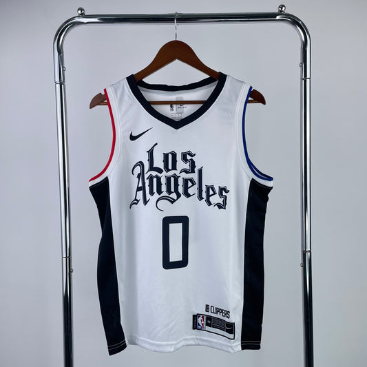 Los Angeles Clippers 2019-20 Nike White Swingman Jersey - City Edition