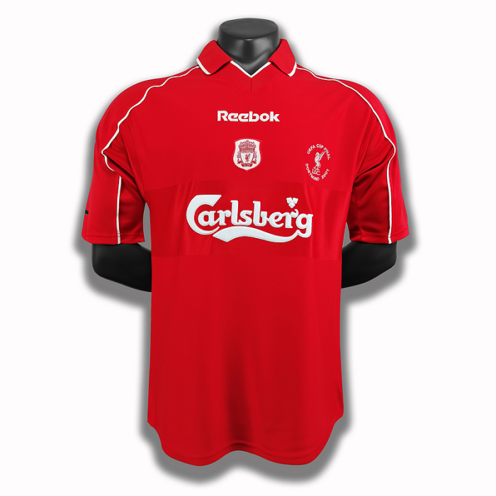 Liverpool 2000/01 Home EUFA Cup Final Jersey