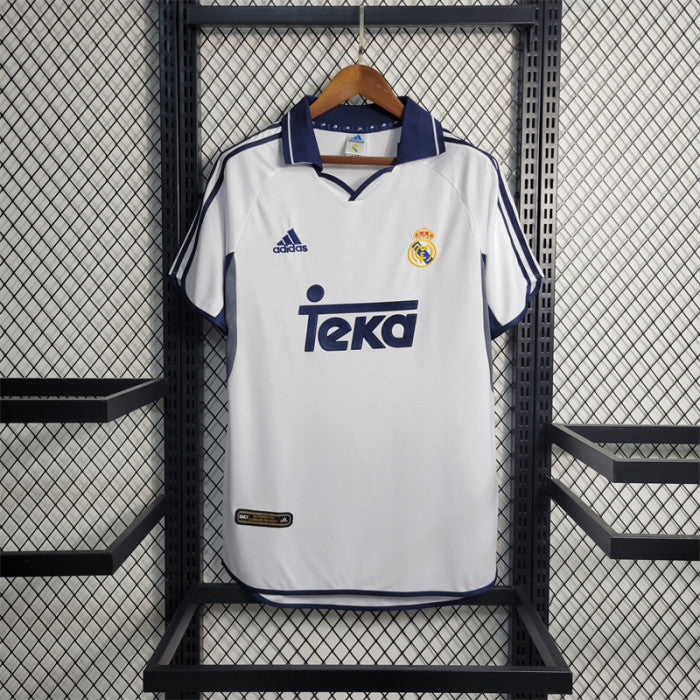 Real Madrid CF 2000-2001 Home Jersey