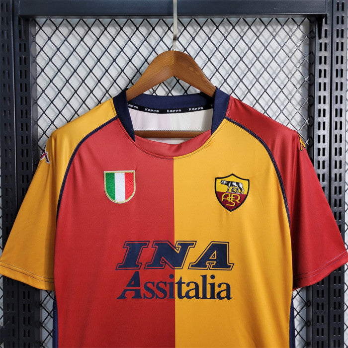 AS Roma 2001-2002 Home Jersey