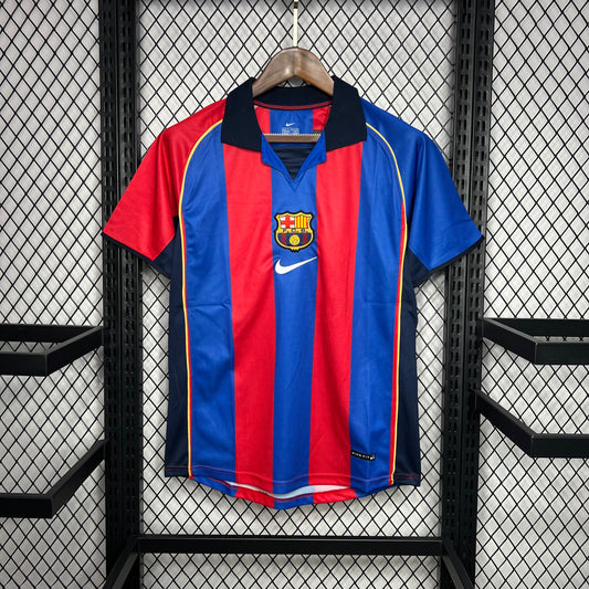 Barcelona FC 2001-02 Home Jersey