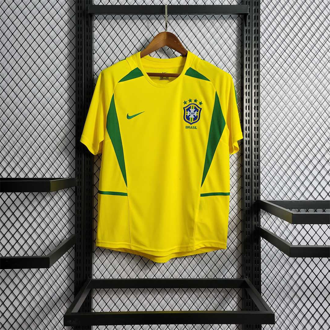 Brazil 2002 Home Jersey