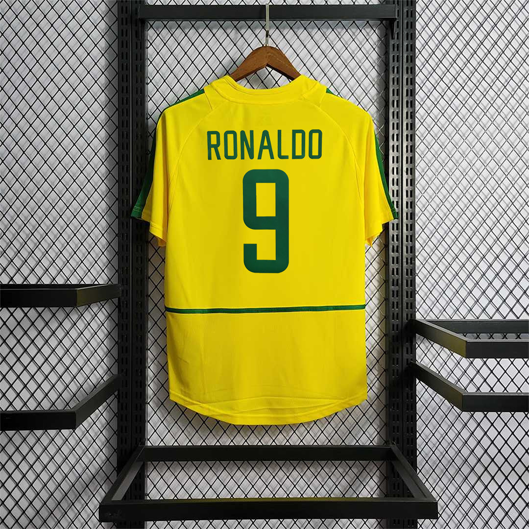 Brazil 2002 Home Jersey