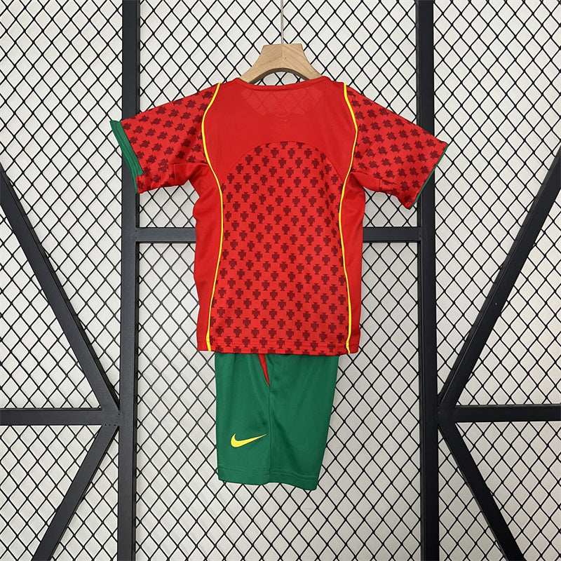 Portugal Kids 2004 Home Jersey