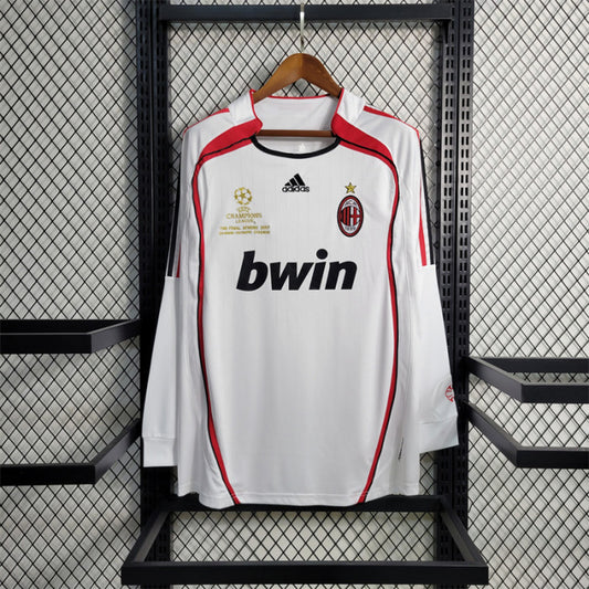 AC Milan 2006-2007 Away Long Sleeve UCL Final Jersey