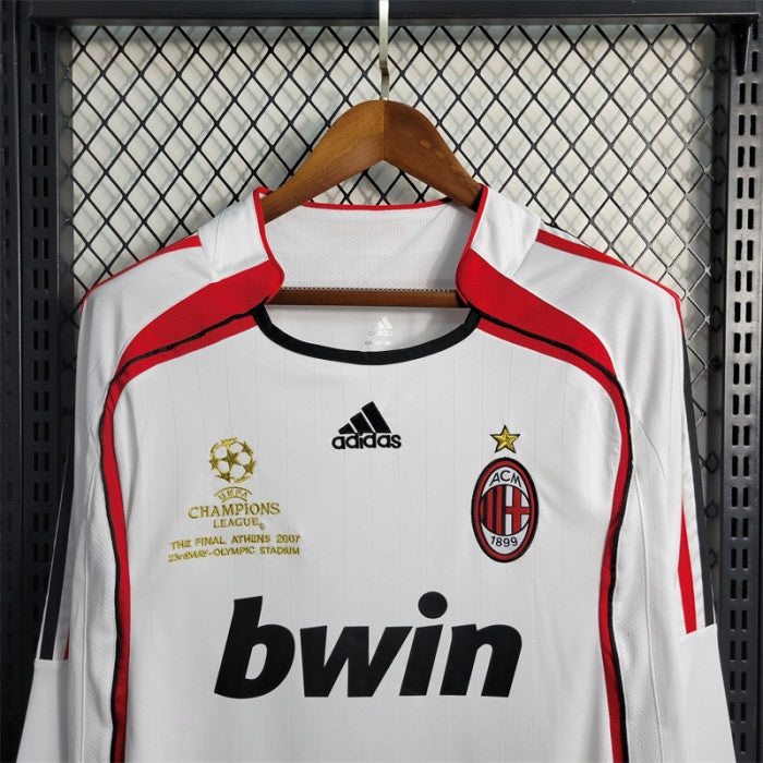 AC Milan 2006-2007 Away Long Sleeve UCL Final Jersey