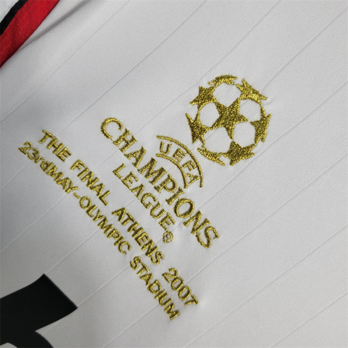 AC Milan 2006-2007 Away Long Sleeve UCL Final Jersey